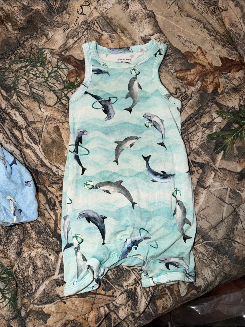 Posh peanut bamboo romper